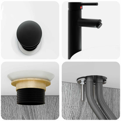 Set di Armadi da Bagno 5 pz Sonoma grigio Legno ingegnerizzato | homemem39