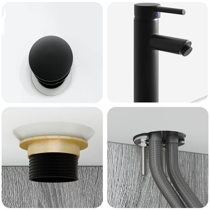 Set di Armadi da Bagno 5 pz Sonoma grigio Legno ingegnerizzato | homemem39