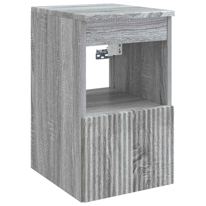 Set di Armadi da Bagno 5 pz Sonoma grigio Legno ingegnerizzato