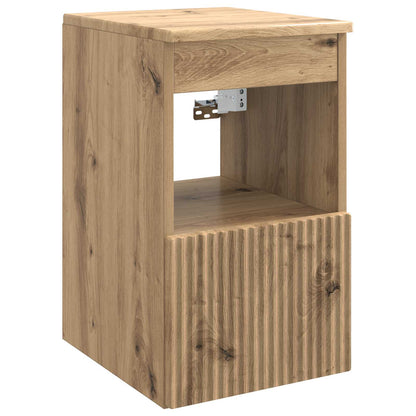 Set di Armadi da Bagno 5 pz Rovere Artigianale | homemem39