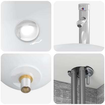 Set di Armadi da Bagno 5 pz Sonoma grigio Legno ingegnerizzato | homemem39