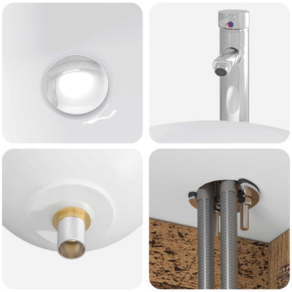 Set di Armadi da Bagno 5 pz Legno antico Legno ingegnerizzato | homemem39