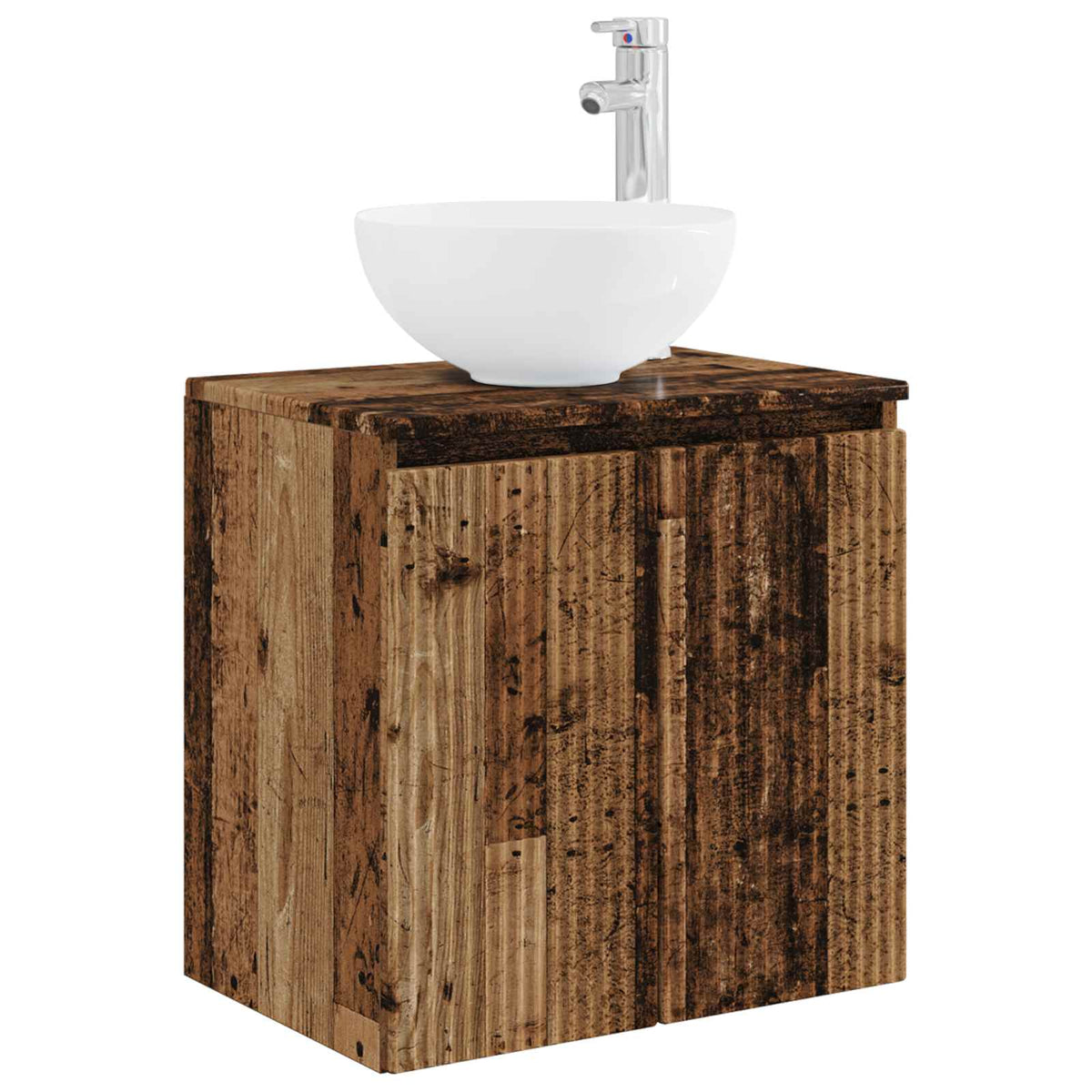 Set di Armadi da Bagno 5 pz Legno antico Legno ingegnerizzato | homemem39