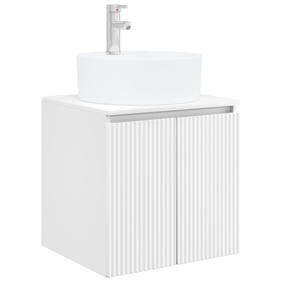 Set di Armadi da Bagno 5 pz Bianco Legno ingegnerizzato | homemem39