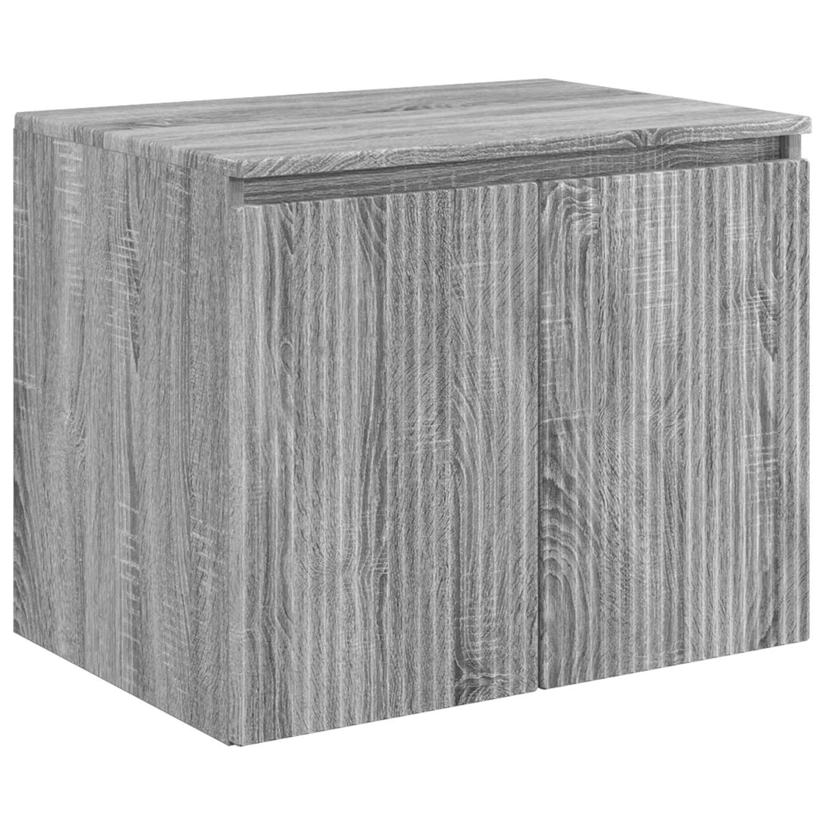 Set di Armadi da Bagno 5 pz Sonoma grigio Legno ingegnerizzato