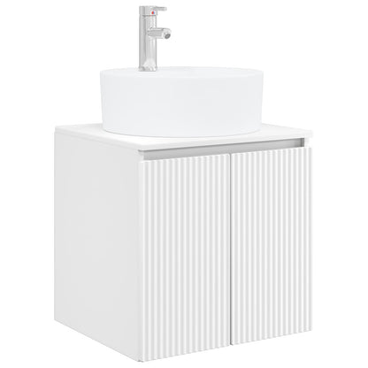Set di Armadi da Bagno 4 pz Bianco Legno ingegnerizzato | homemem39