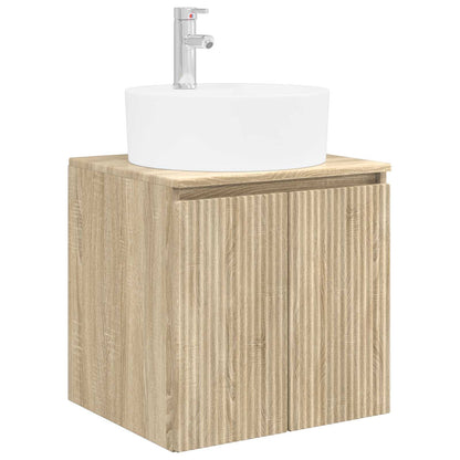 Set di Armadi da Bagno 4 pz Rovere Sonoma Legno ingegnerizzato | homemem39
