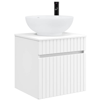 Set di Armadi da Bagno 4 pz Bianco Legno ingegnerizzato | homemem39