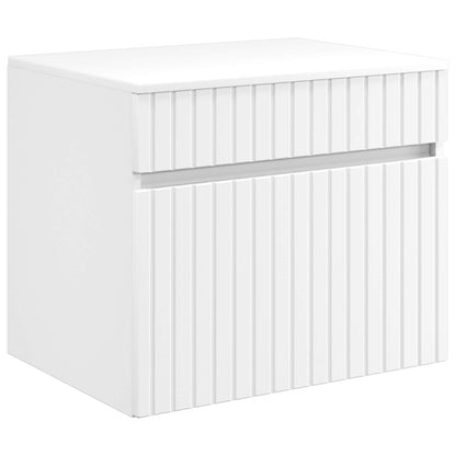 Set di Armadi da Bagno 4 pz Bianco Legno ingegnerizzato | homemem39