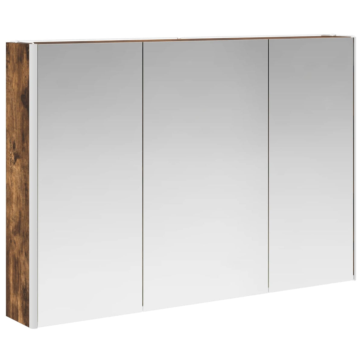 Set di Armadi da Bagno 4 pz Rovere Fumo Legno ingegnerizzato | homemem39