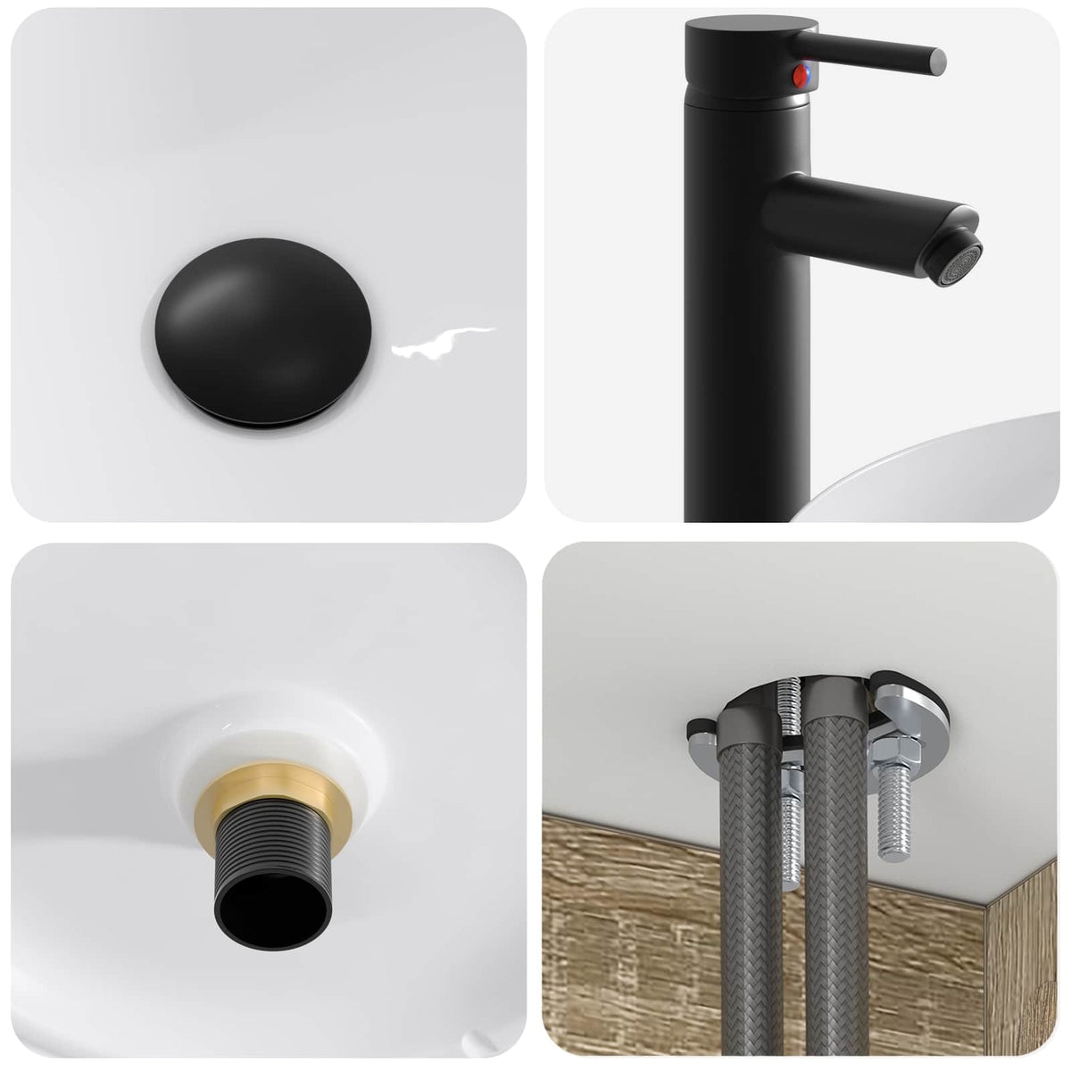 Set di Armadi da Bagno 5 pz Rovere Sonoma Legno ingegnerizzato | homemem39