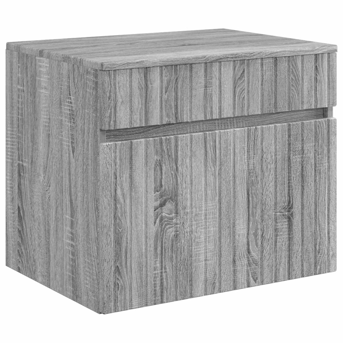 Set di Armadi da Bagno 4 pz Sonoma grigio Legno ingegnerizzato | homemem39