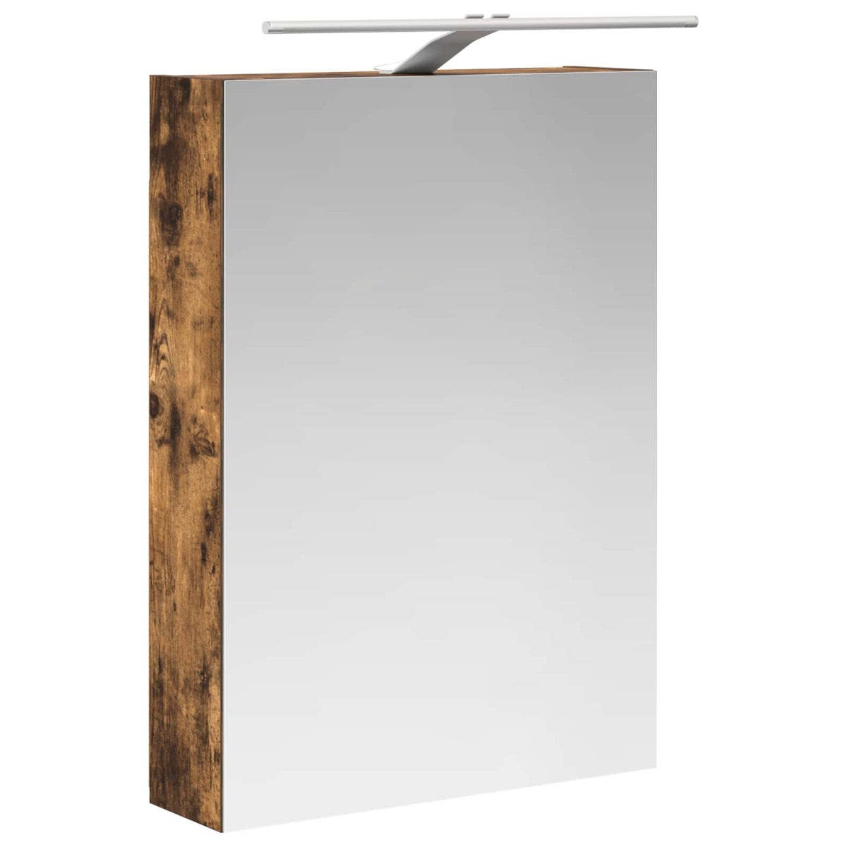 Set di mobili per il bagno 5 pz Rovere Fumo | homemem39