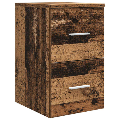 Set di mobili per il bagno 4 pz Legno antico | homemem39