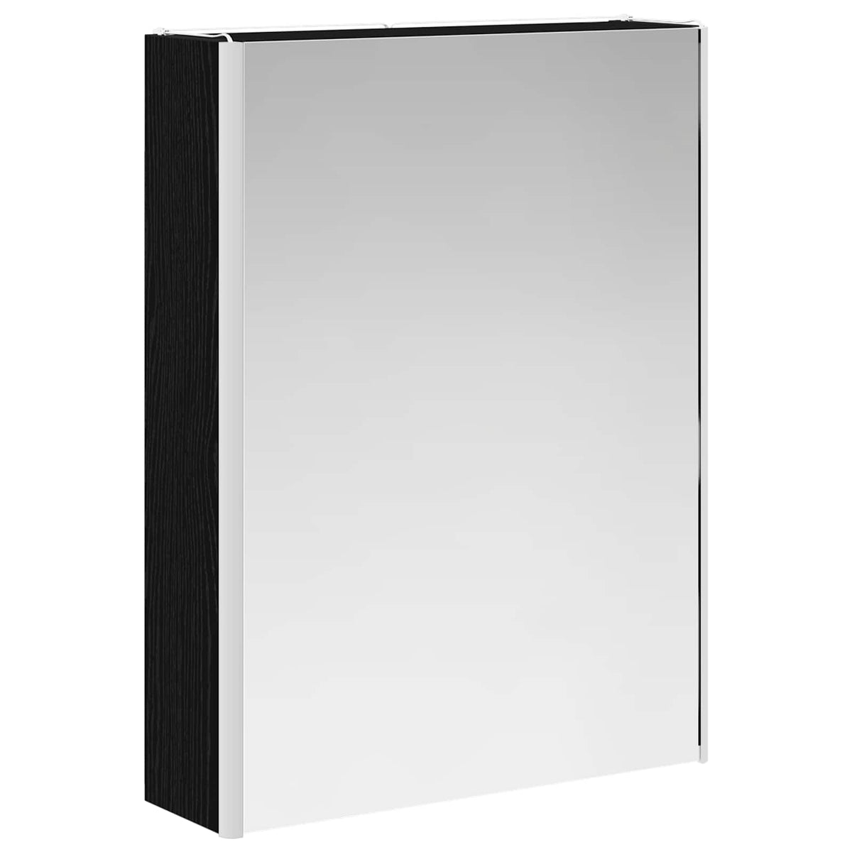 Set di mobili per il bagno 5 pz Rovere Nero | homemem39