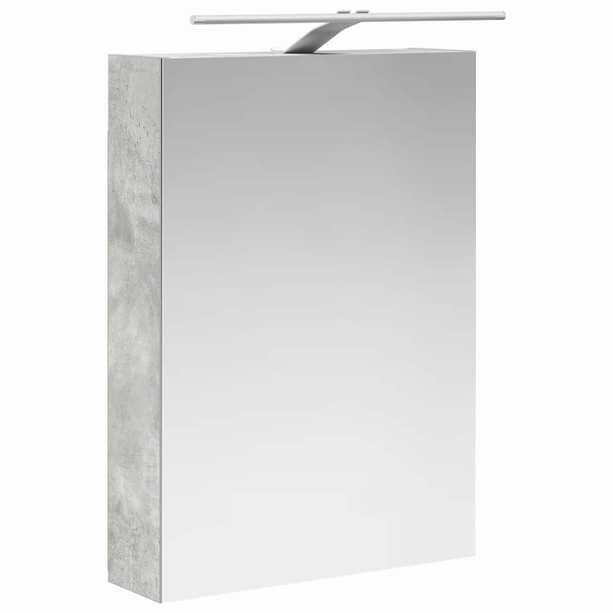 Set di mobili per il bagno 5 pz Grigio Cemento | homemem39