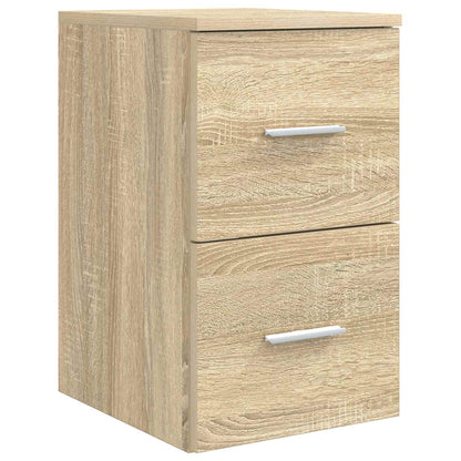 Set di mobili per il bagno 4 pz Rovere Sonoma | homemem39