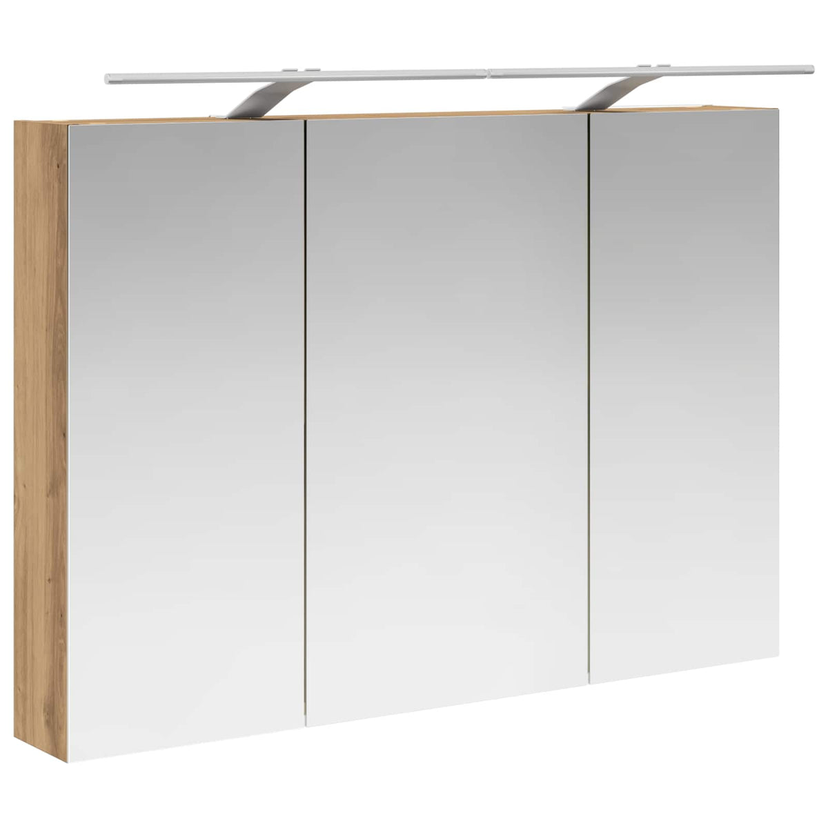 Set di mobili per il bagno 4 pz Rovere Artigianale | homemem39