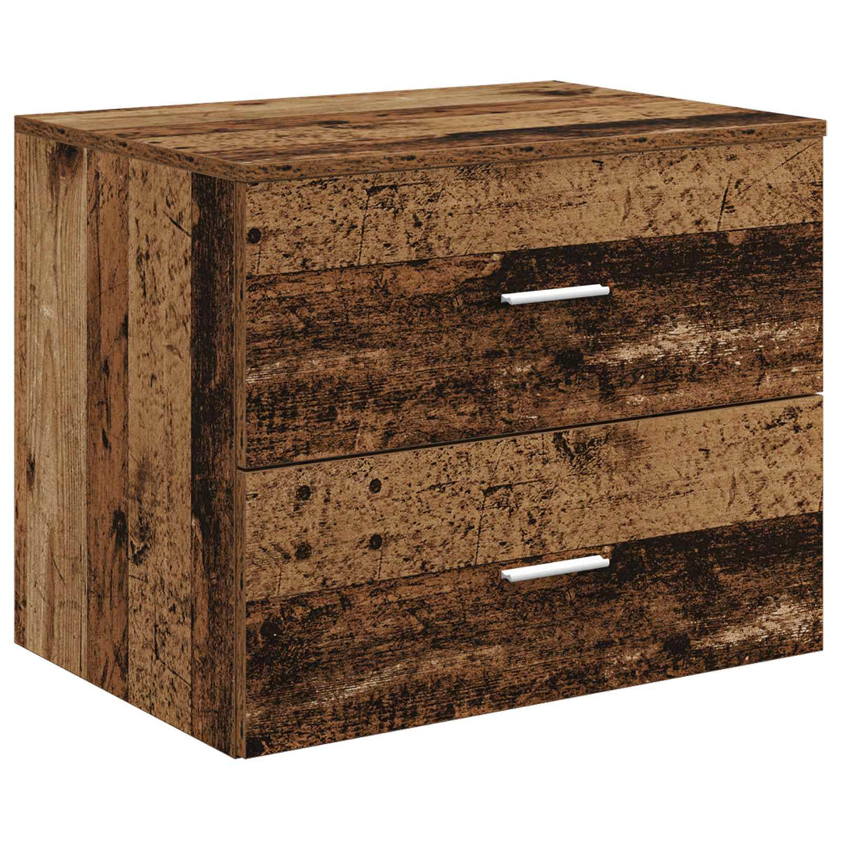 Set di mobili per il bagno 5 pz Legno antico | homemem39