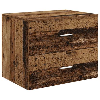 Set di mobili per il bagno 5 pz Legno antico | homemem39
