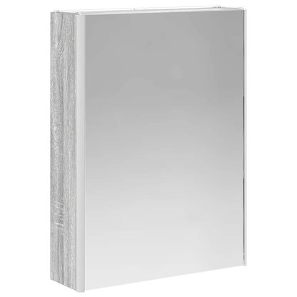 Set di mobili per il bagno 5 pz Sonoma grigio | homemem39