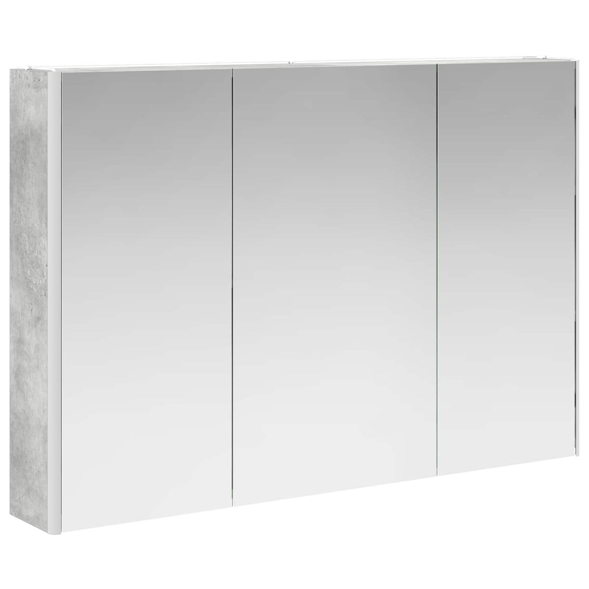 Set di mobili per il bagno 6 pz Grigio Cemento | homemem39