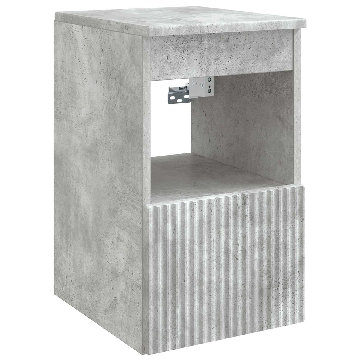 Set di mobili per il bagno 6 pz Grigio Cemento | homemem39