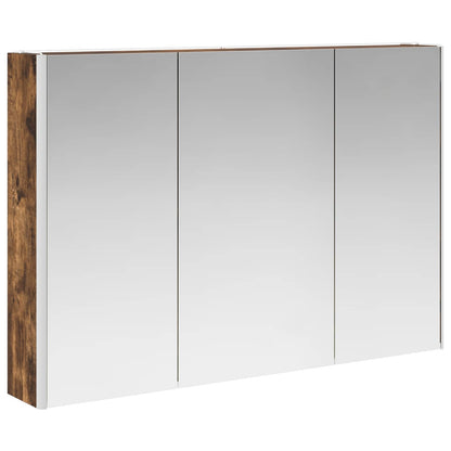 Set di mobili per il bagno 6 pz Rovere Fumo | homemem39