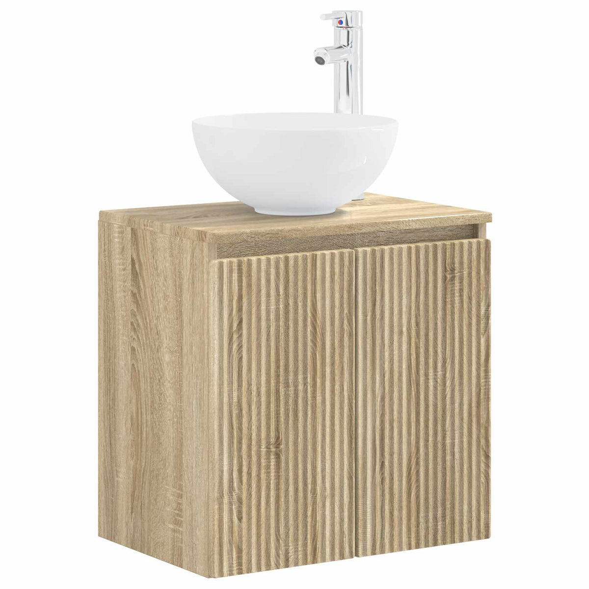 Set di mobili per il bagno 6 pz Rovere Sonoma | homemem39