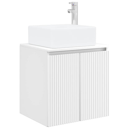 Set di mobili per il bagno 6 pz Bianco | homemem39