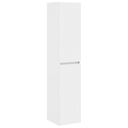Set di mobili per il bagno 6 pz Bianco | homemem39
