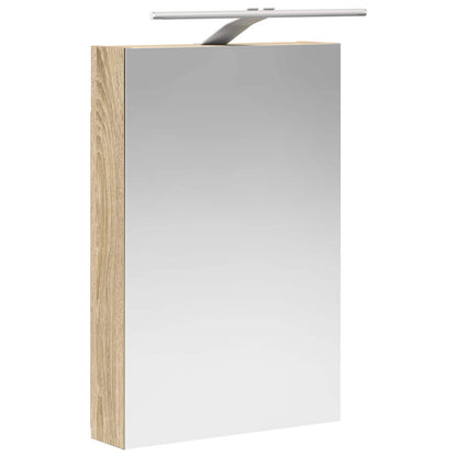 Set di mobili per il bagno 5 pz Rovere Sonoma | homemem39