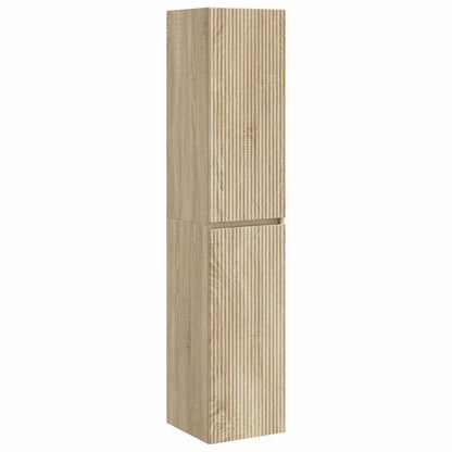 Set di mobili per il bagno 5 pz Rovere Sonoma | homemem39
