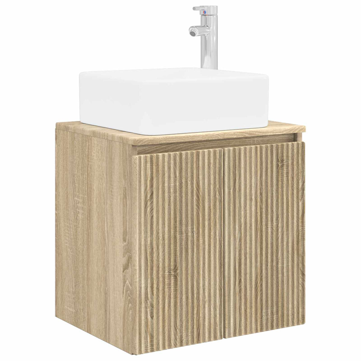 Set di Armadi da Bagno 5 pz Rovere Sonoma Legno ingegnerizzato | homemem39