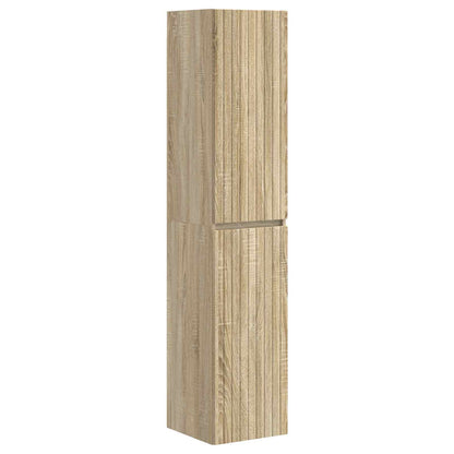 Set di Armadi da Bagno 5 pz Rovere Sonoma Legno ingegnerizzato | homemem39