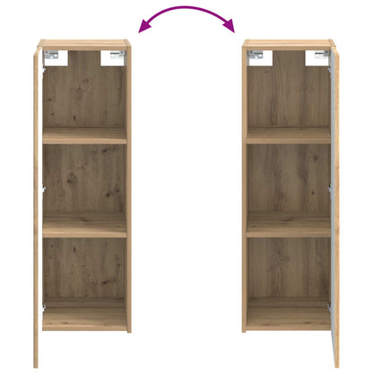 Set di mobili per il bagno 4 pz Rovere Artigianale | homemem39