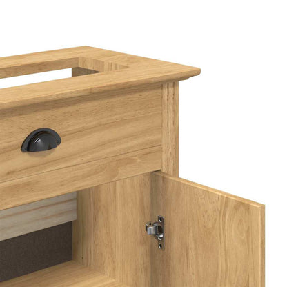 Mobile da Bagno con porta BODO Marrone miele 70 x 35 x 80 cm | homemem39