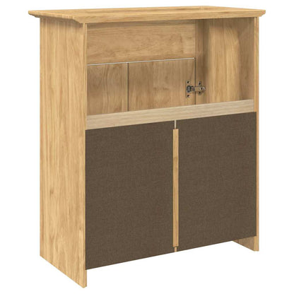 Mobile da Bagno con porta BODO Marrone miele 70 x 35 x 80 cm | homemem39
