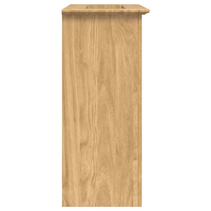 Mobile da Bagno con porta BODO Marrone miele 70 x 35 x 80 cm