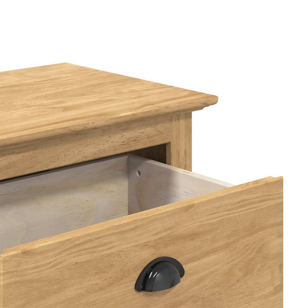 Panchina per corridoio BODO Marrone miele 118 x 40 x 50 cm | homemem39