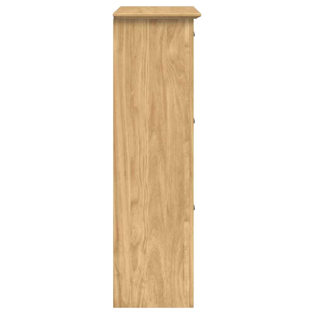 Scarpiera BODO Marrone miele 80 x 35 x 118 cm Legno multistrato | homemem39