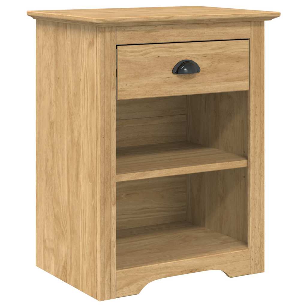 Armadio da Notte BODO Marrone miele 53 x 38,5 x 67 cm | homemem39