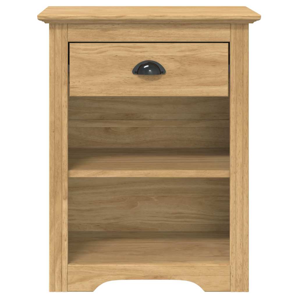 Armadio da Notte BODO Marrone miele 53 x 38,5 x 67 cm | homemem39