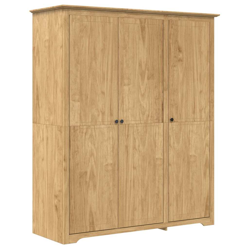 Guardaroba con porta BODO Marrone miele 146 x 53,5 x 173 cm | homemem39