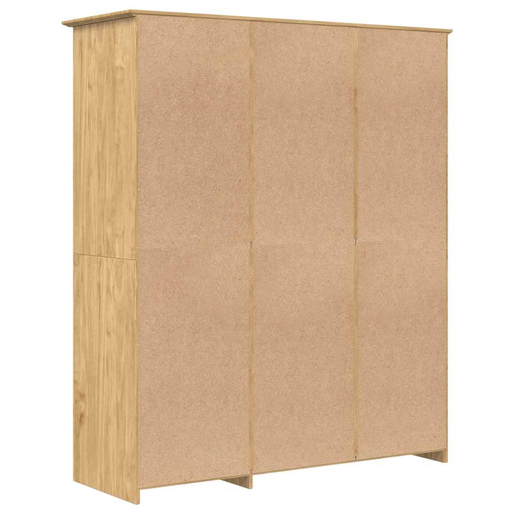 Guardaroba con porta BODO Marrone miele 146 x 53,5 x 173 cm | homemem39