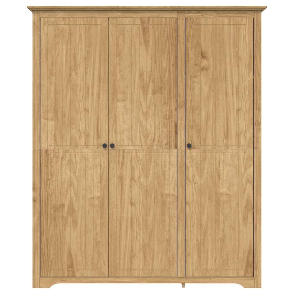 Guardaroba con porta BODO Marrone miele 146 x 53,5 x 173 cm | homemem39
