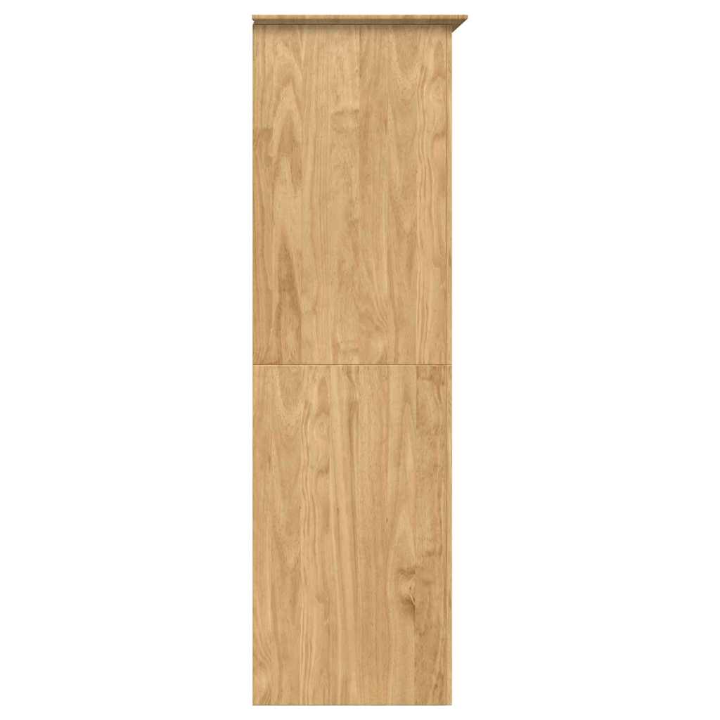 Guardaroba con porta BODO Marrone miele 146 x 53,5 x 173 cm | homemem39