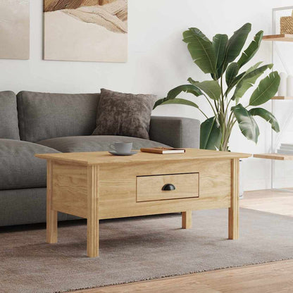 Tavolino da salotto BODO Marrone miele 100 x 55 x 45,8 cm | homemem39