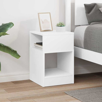 Tavolino Bianco 30,5 x 30 x 45 cm Legno multistrato | homemem39