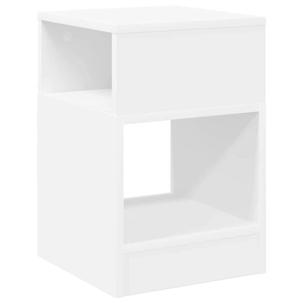 Tavolino Bianco 30,5 x 30 x 45 cm Legno multistrato | homemem39